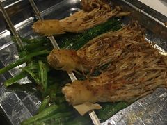 烤金针菇，烤韭菜-217丰惠源抓饭(星湖街店)