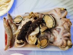 烟台海鲜-城市名人酒店-喝彩西餐厅(名人城市广场店)