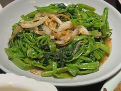 马拉盏炒通菜-大头虾越式风味餐厅(光明广场店)