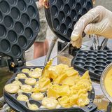 吃它❗️深圳也有榴莲果肉葡挞鸡蛋仔了‼️