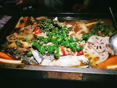-探鱼·鲜青椒爽麻烤鱼(广州南沙万达广场店)