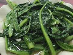 炒时菜-华园农庄·特色炭烧鸡·北江河鲜