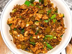 酱辣椒炒肉-李久其家民间餐厅(梅溪湖店)