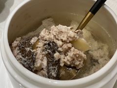 羊肚菌炖肉汁汤-富淳饭店(陆家嘴保利广场店)