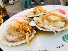 蒜蓉粉丝蒸扇贝-天津乾毓德饭庄·清真传统炒菜·海鲜烧烤(咸阳路店)