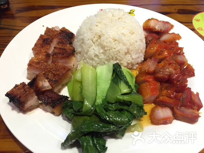 澳门陈光记烧味饭店双拼饭图片 - 第4014张