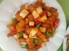山药爆鱼丁-大眼锅贴水饺(河东店)