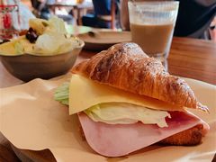 经典火腿可颂三明治-时光花园(白鹭洲店)