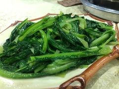 蒜蓉炒油麦菜-标记美食新鲜猪杂(兴南大道店)