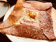 巴黎火腿鸡蛋芝士蘑菇可丽饼-RAC BAR(安福路店)