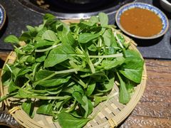 有机蔬菜-大匠工房古船木艺术餐厅·猪肚鸡专门店(长白仙岛店)