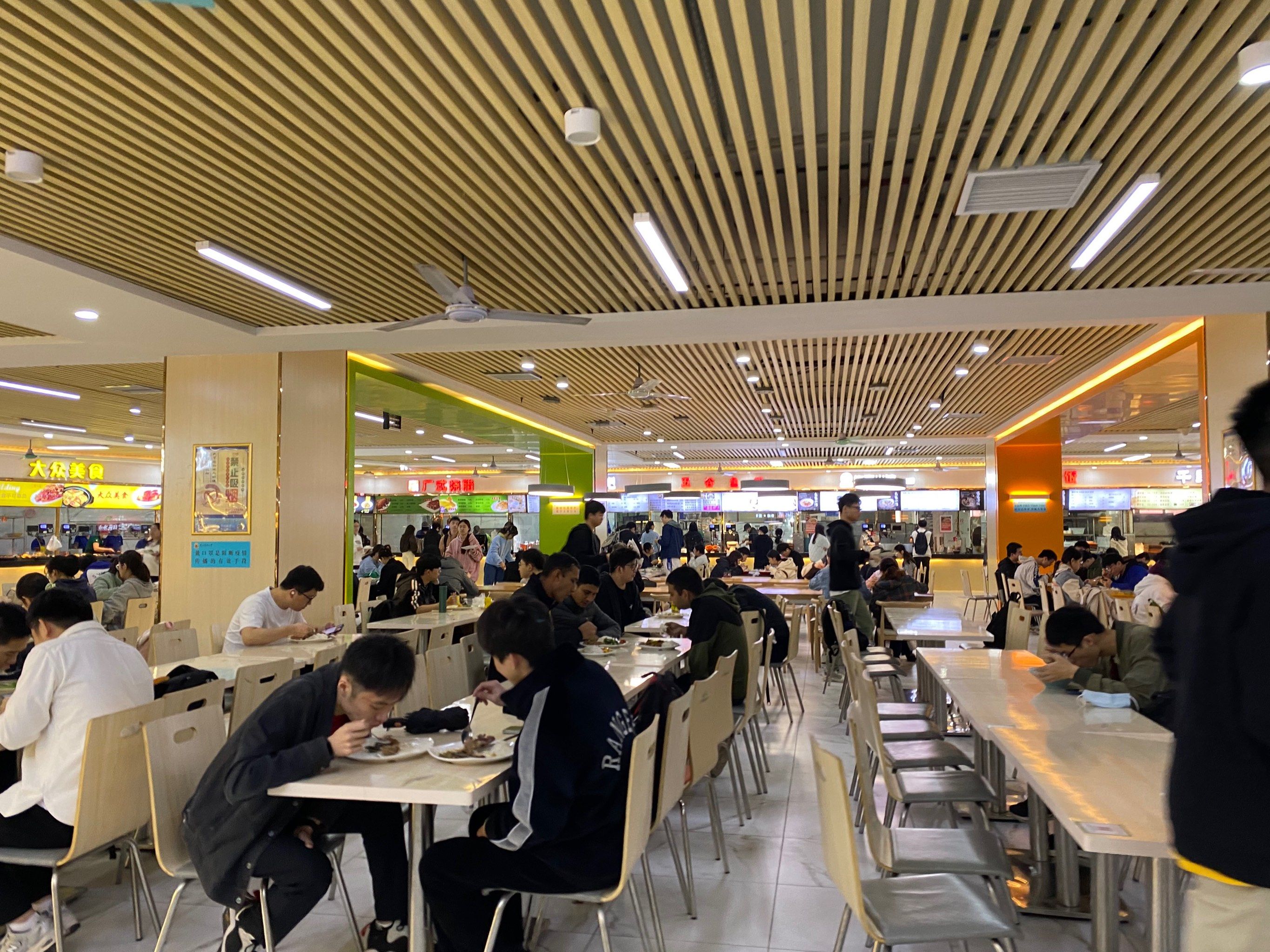 咱们学校的饭堂