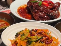 -草家酱蟹炭火烤肉店(珲春南路一店)
