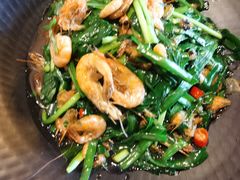 韭菜炒小河虾-烧肉馆(古北水镇景区店)