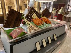 自助取餐区-西安高新希尔顿酒店·咖啡露台西餐厅