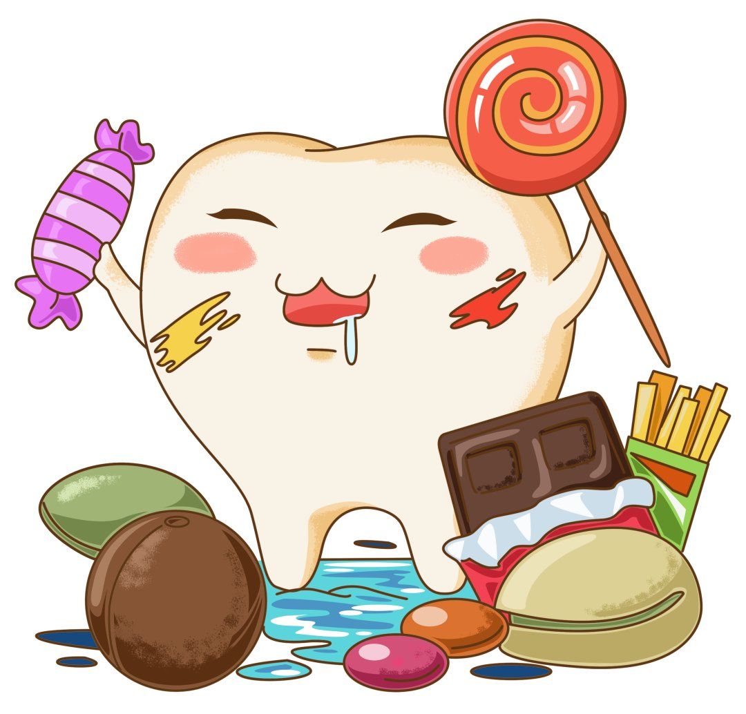 口腔中的细菌借助乳糖和酸性物质作为营养而逐渐滋生,进而导致龋齿