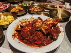 -草家酱蟹炭火烤肉店(珲春南路一店)