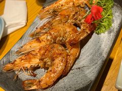 铁板香煎大虾-三石铁板烧(紫竹桥店)