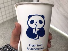 芋泥啵啵红茶-茶百道(二七万达店)