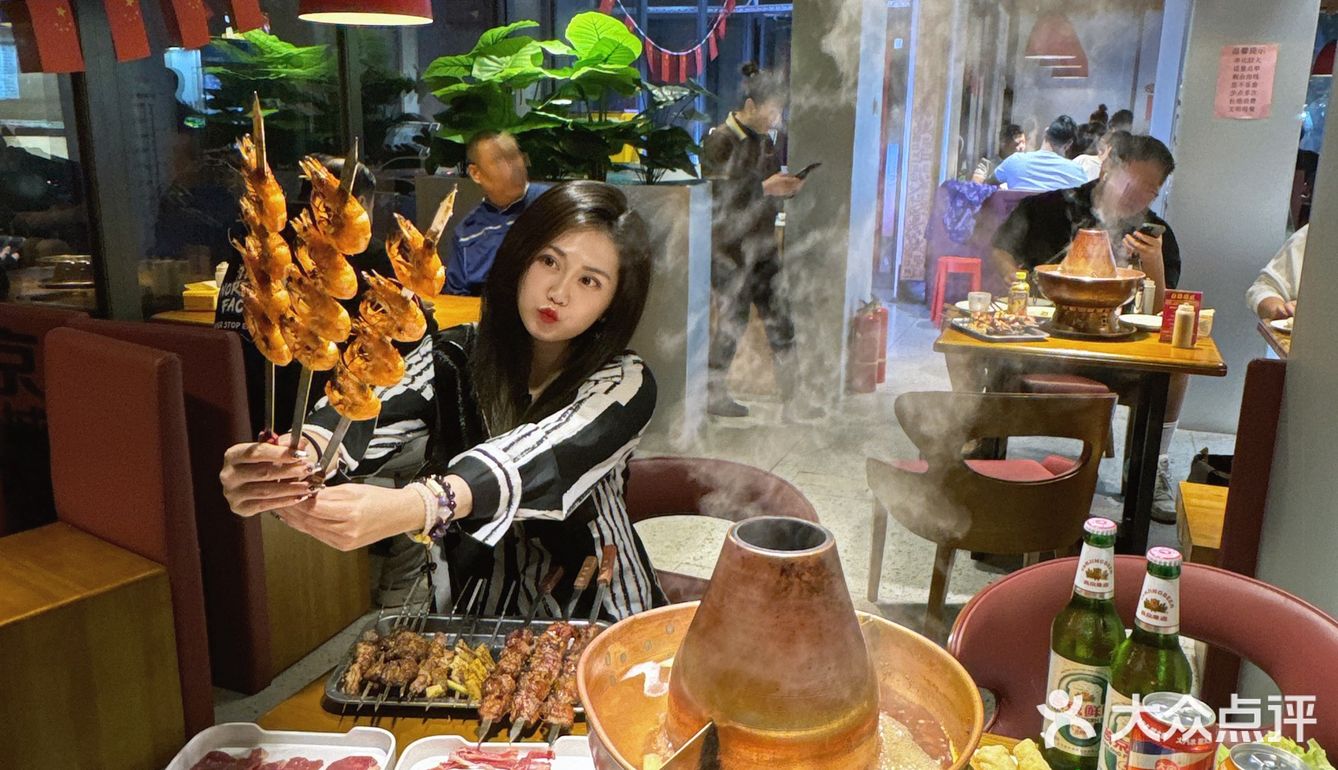 北京劲松！开了！铜锅涮肉+炭火烤串自助畅吃！