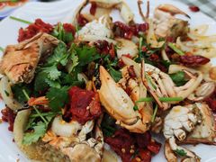 特色香辣蟹-烁佳海鲜大馅饺子
