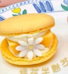 半熟花花马卡龙玫瑰双莓芝士味-好利来(望京中福店)