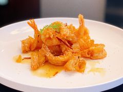 蜜汁酥皮虾-味+新京宴·烤鸭·北京菜(创意谷店)