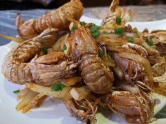 椒盐皮皮虾-覃记海鲜美食餐厅