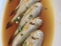 梅子鱼拼鲳鱼-好兄弟郭巨海鲜(天一阁店)