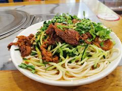 羊肉汆面-马记伊源斋涮肉·清真菜(潘家园古玩市场店)