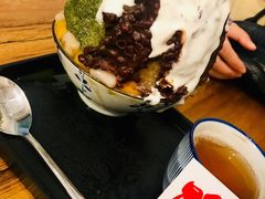 抹茶生乳かき氷-WONDER ICE 萬得冰田(建設路总店)