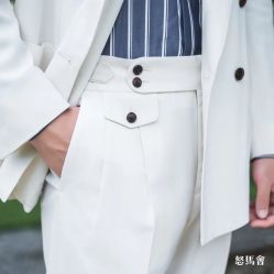 -怒马会 全麻衬西装高级定制