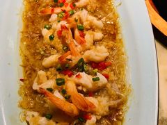 蒜蓉粉丝虾-绿茶餐厅(成都大悦城店)