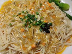 招牌蟹黄金拌面-姚面记·海派家常菜(恒基名人购物中心店)