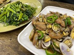 豉汁炒花甲-贞姨美食·老字号海鲜大排档