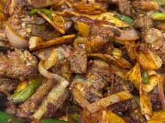 -尕有炕锅烤羊肉