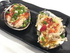 烤生蚝和烤天鹅蛋-渔娘渔家丹东海鲜(东直门店)