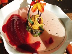 网红果冻鸭血-老牌坊云南鱼豆花火锅(哈西万达店)