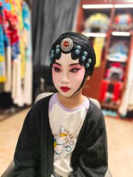 -胭脂猫京剧摄影