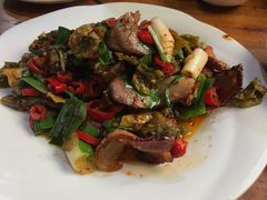 干莴苣炒腊肉-湖南湘菜馆(东湘缘二店)