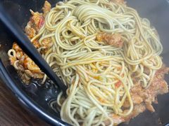 葱油拌面加辣肉-万寿斋(山阴路店)