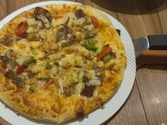 原神和牛烤蘑菇比萨手拍普装-必胜客(乐山世豪PH店)