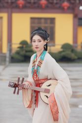 -后宫·古装汉服京剧儿童亲子全家福摄影