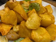 炸土豆块-清真·益鑫羊肉手抓馆(花园北街店)