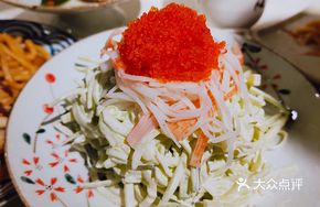 Crab Roe Cucumber Salad