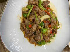 小炒黄牛肉-祥和粗粮食府(南环西路店)