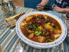 大盘鸡-阿吾丹的烤羊·新疆菜·抓饭·拌面(乌尔禾店)