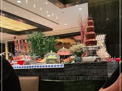 自助取餐区-北京希尔顿逸林酒店-逸轩西餐厅-自助餐厅