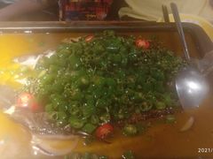 清江鱼鲜青椒味-探鱼·鲜青椒爽麻烤鱼(领展购物广场店)