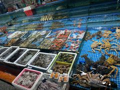 -霞涌市场海鲜摆卖区